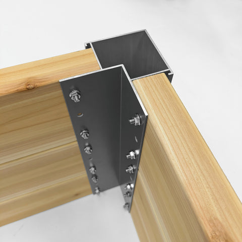 16.5" Corner Bracket Kit w/ Bolts