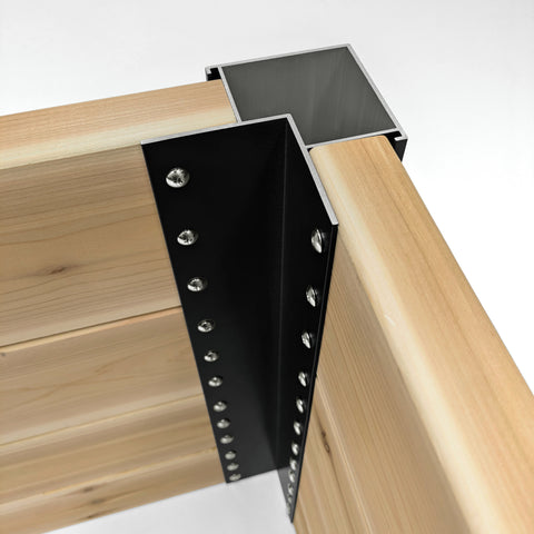 22" Corner Bracket Kit w/ Screws