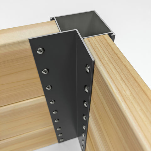 16.5" Corner Bracket Kit w/ Screws