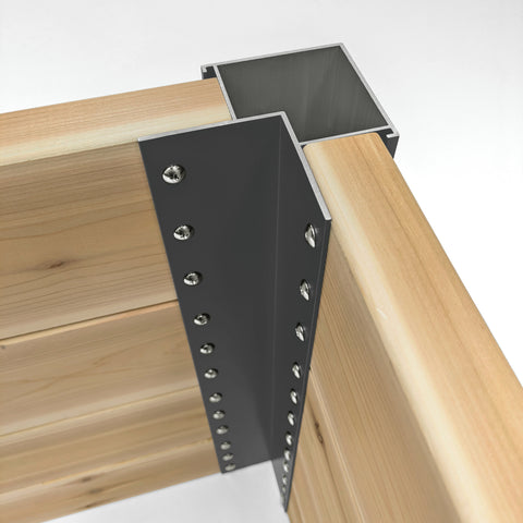 22" Corner Bracket Kit w/ Screws